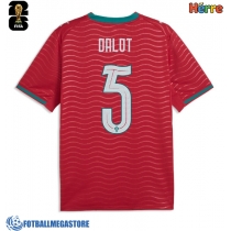 Fotballdrakt Herre Portugal Diogo Dalot #5 Hjemmedrakt VM 2026 Kortermet